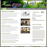 Screen shot of the Rowes Precision Product Ltd website.
