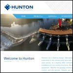 Screen shot of the Hunton Engineering Design Ltd website.