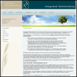 Screen shot of the Integrated Telemarketing Ltd website.