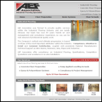 Screen shot of the AEF Associates website.