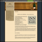 Screen shot of the Inn-credible Bars Ltd website.