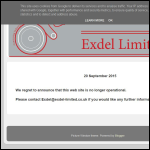 Screen shot of the Exdel Ltd website.