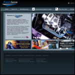 Screen shot of the Fastlane Auto Ltd website.