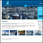 Screen shot of the Bay Marine Insurance Consultants Ltd website.