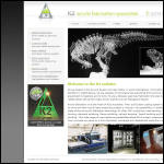 Screen shot of the K2 Associates Ltd website.