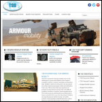 Screen shot of the TSS (International) Ltd website.