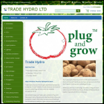 Screen shot of the Trade Hydro website.