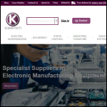 Screen shot of the Kaisertech Ltd website.