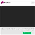 Screen shot of the Morplan Ltd website.