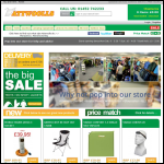 Screen shot of the John Attwooll & Co. (Tents) Ltd website.