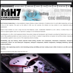 Screen shot of the MH7 (Precision Engineering) Ltd website.