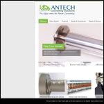 Screen shot of the Antech Converting website.