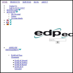 Screen shot of the EDP Europe Ltd website.