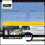 Screen shot of the Solent Rib Charter website.