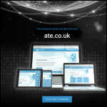 Screen shot of the A.T.E Communications Ltd website.