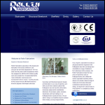 Screen shot of the Rollin Fabrications Ltd website.
