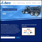 Screen shot of the Aero UK Ltd website.