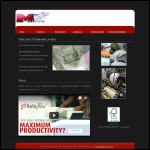 Screen shot of the Mekvale Envelopes plc website.