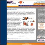 Screen shot of the CIS Ltd website.