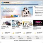 Screen shot of the Westermo Data Communications Ltd website.