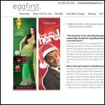 Screen shot of the Eggfirst website.