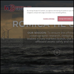 Screen shot of the Romica Engineering Ltd website.