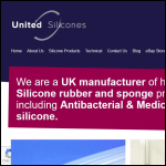 Screen shot of the United Silicones Ltd website.