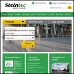 Screen shot of the SteinTec UK Ltd website.