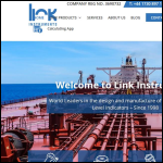 Screen shot of the Link Instruments Ltd website.
