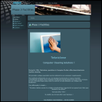 Screen shot of the Tekniclene Specialist Cleaning Solutions Ltd website.