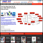 Screen shot of the Fast Fit Nationwide Ltd website.