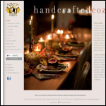 Screen shot of the Busy Beeswax Candles Ltd website.