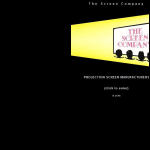 Screen shot of the The Screen Company website.