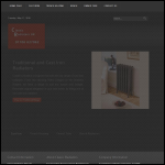 Screen shot of the Classic Radiators (UK) Ltd website.