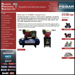 Screen shot of the Reading Pneumatic Services Ltd website.