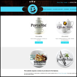 Screen shot of the Banks Pottery website.