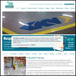 Screen shot of the Respol Flooring Solutions website.