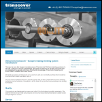 Screen shot of the Transcover website.