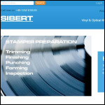 Screen shot of the Sibert Instruments Ltd website.