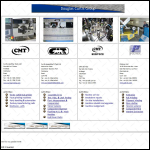Screen shot of the Curtis Machine Tools Ltd website.