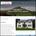 Screen shot of the Ayton Architectural Services website.
