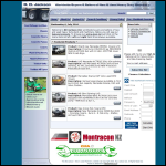 Screen shot of the R.D. Jackson Ltd website.