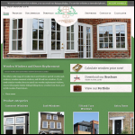 Screen shot of the Natural Windows Ltd website.