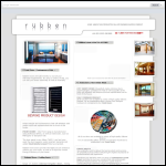 Screen shot of the Rubben UK Ltd website.