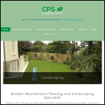 Screen shot of the CPS Landscapes website.