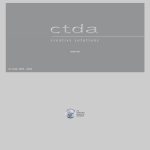 Screen shot of the CTDA website.