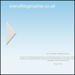 Screen shot of the Everything Marine website.
