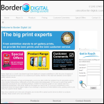 Screen shot of the Border Digital Ltd website.