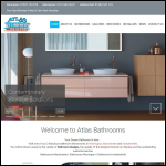 Screen shot of the Atlas Bathrooms & Tiles website.