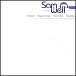 Screen shot of the Samwell Tooling Ltd website.